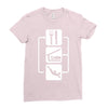v2 eat sleep scuba dive Ladies Fitted T-Shirt