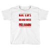 big lips natural hair Toddler T-shirt