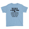 I Love You Nana Youth Tee