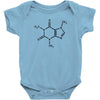 caffeine molecule t shirt coffee funny Baby Onesie