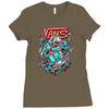 off the wall Ladies Fitted T-Shirt