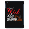 Just A Girl In Love With Her Heavy Equipment Operator iPad Mini