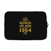 kings are born in 1964 Laptop sleeve