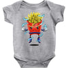 saiyan fries Baby Bodysuit