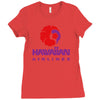 stylish retro hawaiian airlines Ladies Fitted T-Shirt