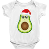 santa avocado Baby Bodysuit