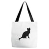 cat black had Tote Bags
