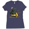moving castle grayskull Ladies Fitted T-Shirt