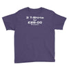 promotion   3 tshirts for &pound;28 00 Youth Tee