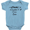 couldn&rsquo;t care less Baby Bodysuit