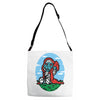 little mummra after a rough day Adjustable Strap Totes