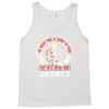 he might find a rabbit in there but hell never find dignity Tank Top