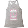 Never Underestimate The Strength Of A Breast Cancer Warrior Racerback Tank