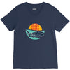 Daddy Shark V-Neck Tee