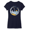 skull summer Women's V-Neck T-Shirt