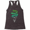 aurora borealis Racerback Tank