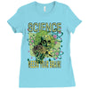 science needs your brain Ladies Fitted T-Shirt