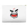 anger tee (flat version) Accessory Pouches
