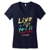 avicii the nights Women's V-Neck T-Shirt