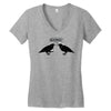 nevermore Women's V-Neck T-Shirt