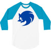sonic logo 3/4 Sleeve Shirt