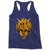 skull spartan Racerback Tank