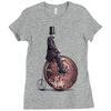 penny farthing Ladies Fitted T-Shirt