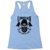 lumberjack skull Racerback Tank