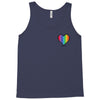 Love Is Love Lgbt Rainbow Heart Tank Top