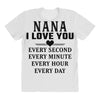 I Love You Nana All Over Women's T-shirt