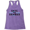 Save The Sharks Racerback Tank