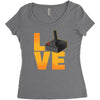 love stick Women's Triblend Scoop T-shirt
