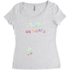 Muggle on Board Watercolor Women's Triblend Scoop T-shirt