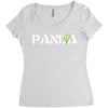 Panda Write T-Shirt Women's Triblend Scoop T-shirt