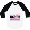 Baby Girl Under Construction 3/4 Sleeve Shirt