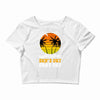 suns out guns out suns Crop Top