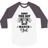 sorry this guy is already taken by a super sexy  march girl 3/4 Sleeve Shirt