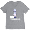 no probllama V-Neck Tee