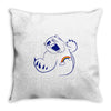 scarebear Throw Pillow