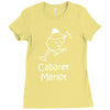 cabaret merlot Ladies Fitted T-Shirt