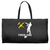 finger guns batle royal gaming Weekender Totes