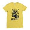night of the fangaroo Ladies Fitted T-Shirt