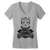 I Am Cat Actually In A Very Commited Relationship Women's V-Neck T-Shirt