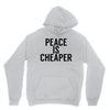 peace is cheaper awesome Youth Hoodie