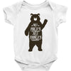 just hungry Baby Bodysuit