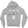 my puns are Zipper Hoodie