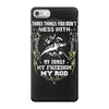 my family my freedom my rod iPhone 7 Case