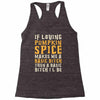 if loving pumpkin spice makes me a basic bitch Racerback Tank