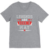 Legends Are Born In May V-Neck Tee