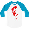 superhero cool 3/4 Sleeve Shirt